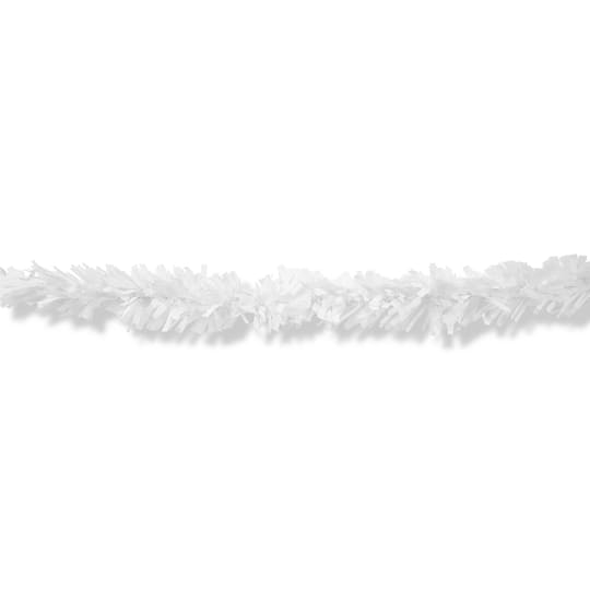 Beistle 15Ft White 6-Ply Metallic Festooning Garland | 15 ft | Michaels®